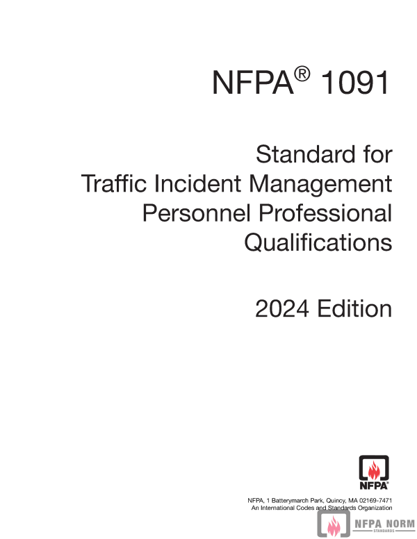 NFPA 1091 PDF